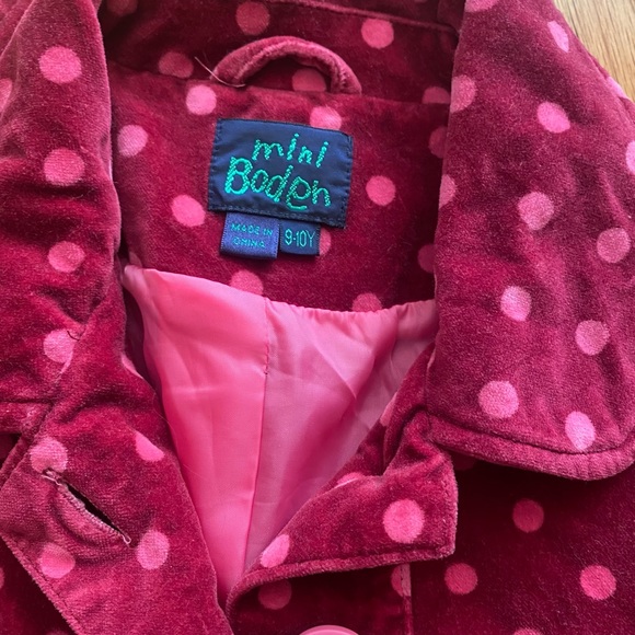 Mini Boden Spring/Fall Girl Coat size 9/10Y - Picture 2 of 6